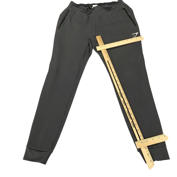 Gymshark Apex Technical Joggers Women's S Gray Slim Fit Ankle Zip Elastic Waist - Picture 5 of 16